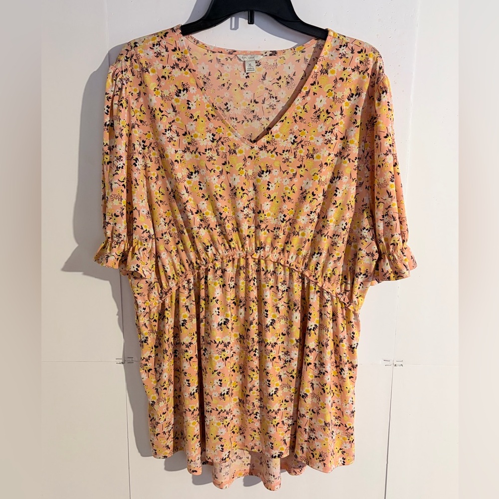 Floral V-Neck Dress